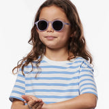 IZIPIZI - d KIDS Kinder - Sonnenbrille (5 - 7 Jahre) • Lavender - ROSA ECK