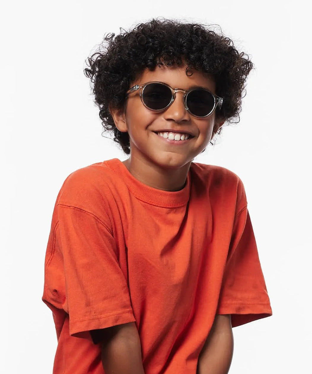 IZIPIZI - d KIDS Kinder - Sonnenbrille (7 - 11 Jahre) • Frozen Blue - ROSA ECK