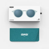 IZIPIZI - d KIDS Kinder - Sonnenbrille (7 - 11 Jahre) • Frozen Blue - ROSA ECK