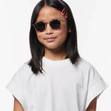 IZIPIZI - d KIDS Kinder - Sonnenbrille (7 - 11 Jahre) • Light Tortoise - ROSA ECK