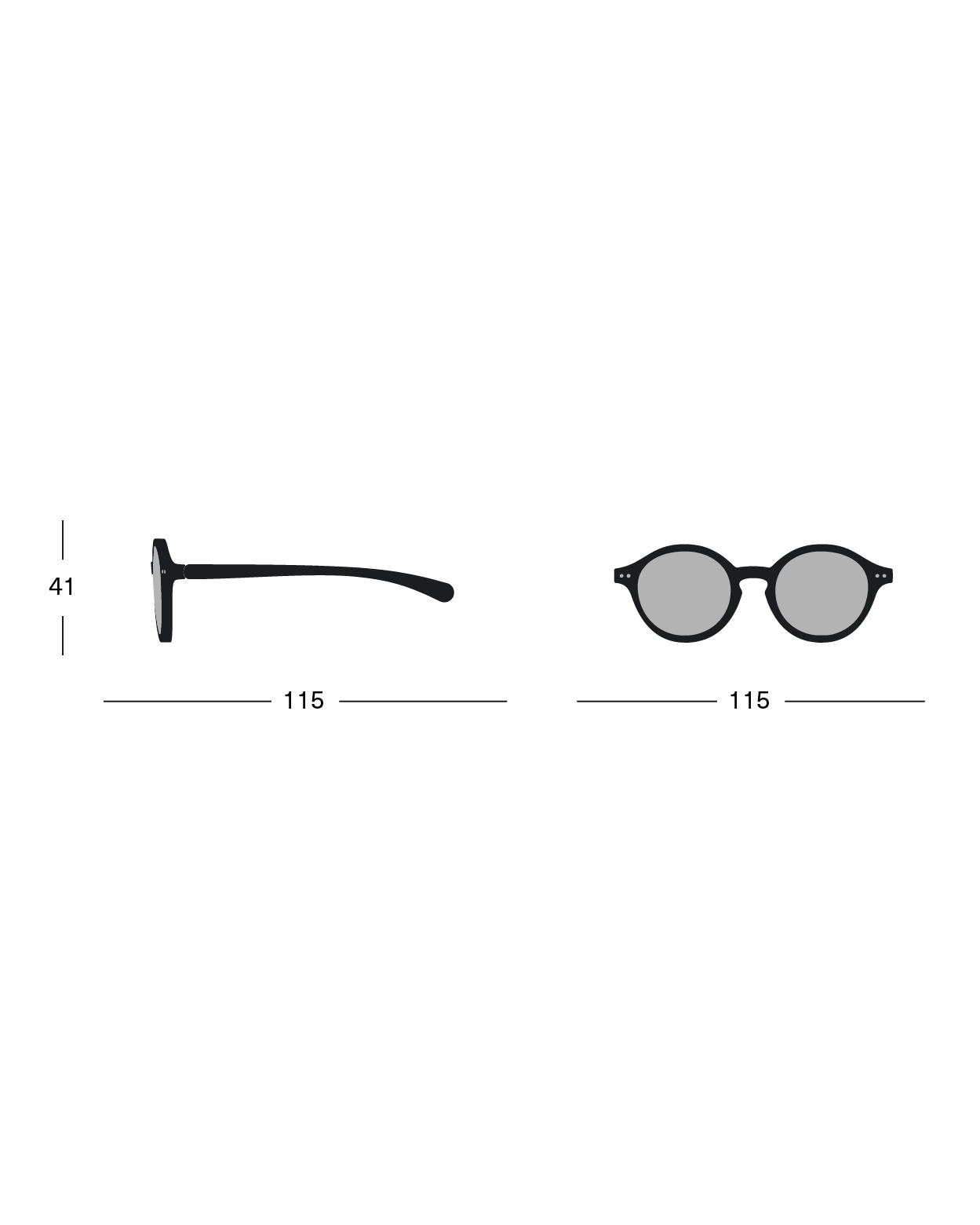 IZIPIZI - #d KIDS PLUS Kinder - Sonnenbrille | Lemonade - Sonnenbrille - ROSA ECK Concept Store