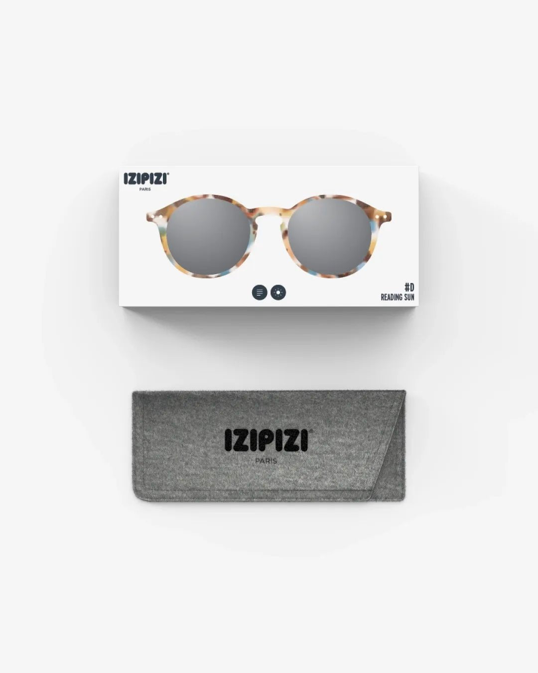 IZIPIZI - #D SUN Sonnenbrille | Blue Tortoise - Sonnenbrille - ROSA ECK Concept Store