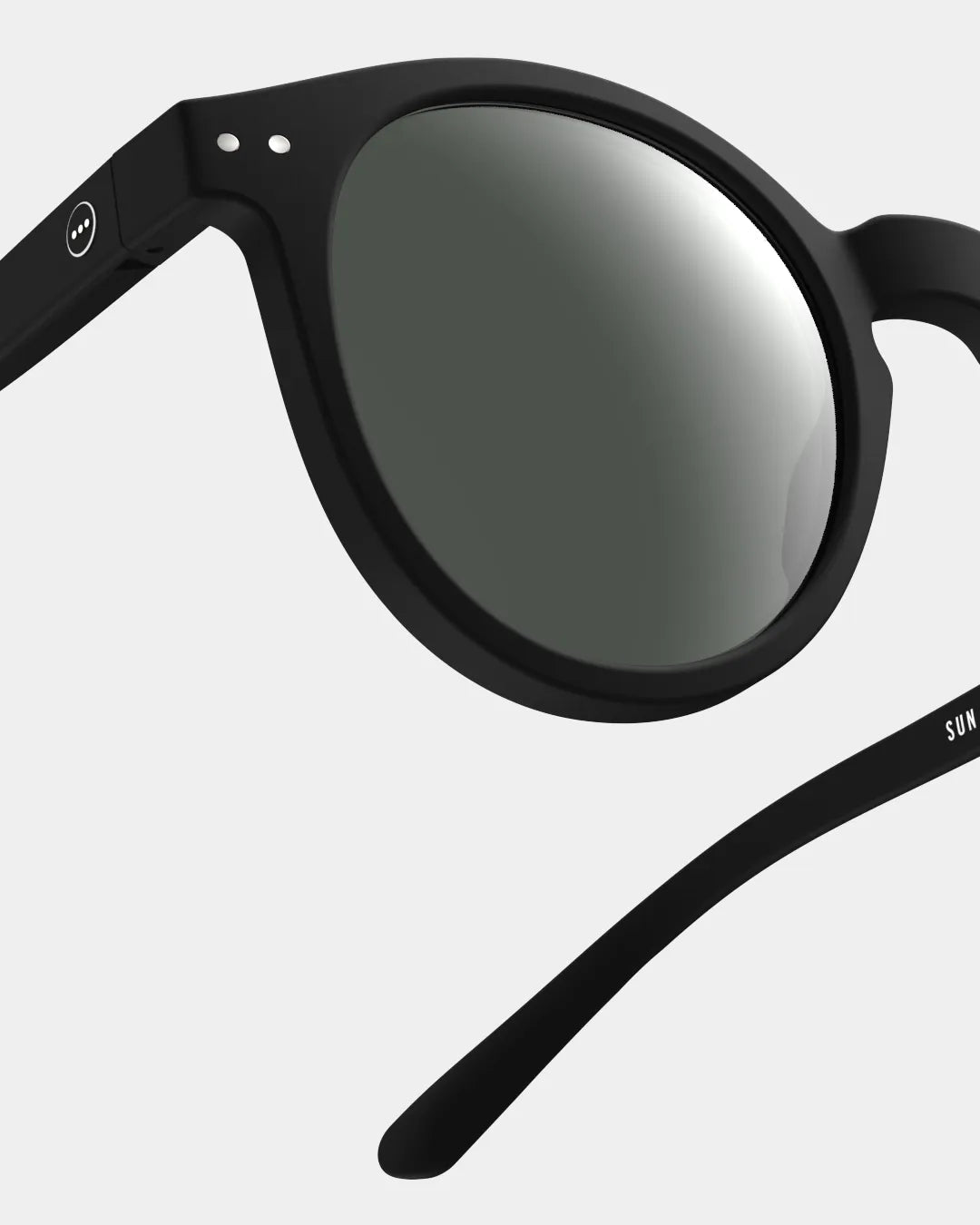 IZIPIZI - #M SUN Sonnenbrille | Black - Sonnenbrille - ROSA ECK Concept Store