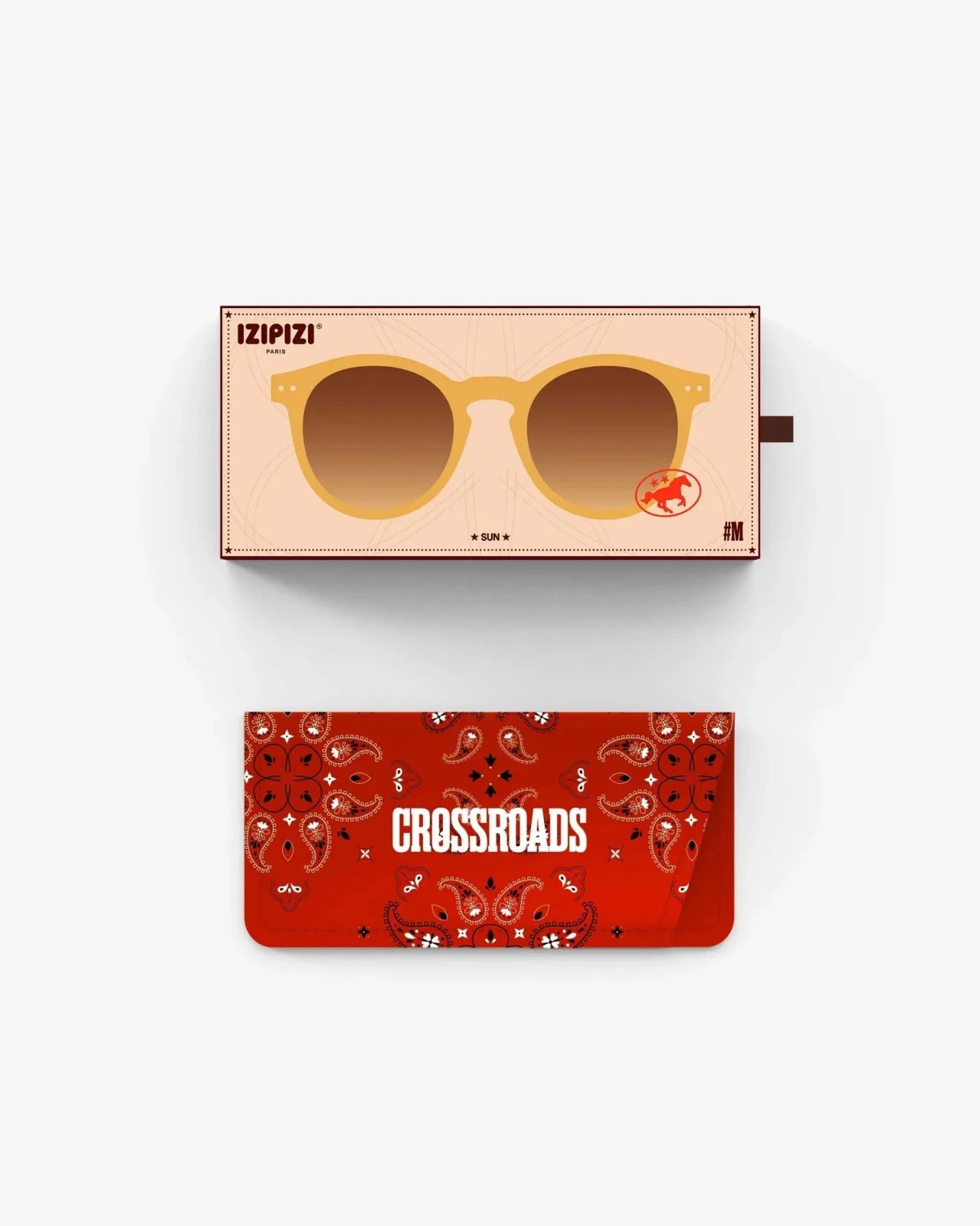 IZIPIZI - M SUN Sonnenbrille • Golden Canyon - ROSA ECK