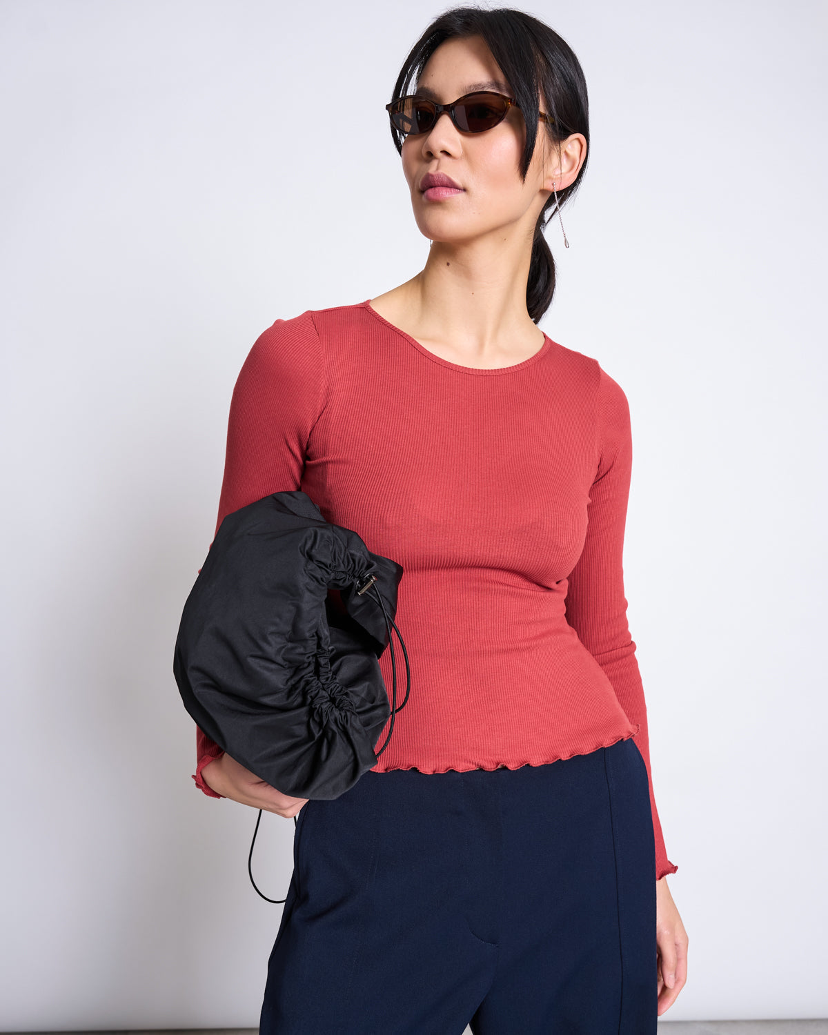 AVERSA Ripp-Longsleeve • Mid Red