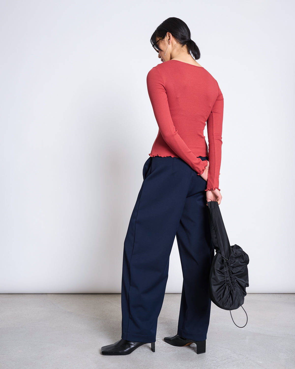 AVERSA Ripp-Longsleeve • Mid Red