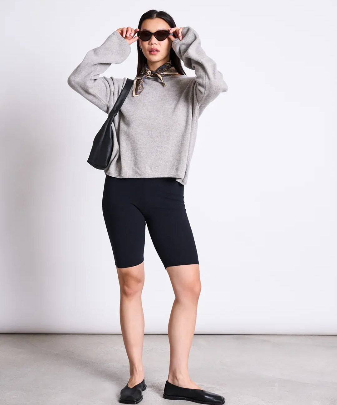 JAN ‘N JUNE - BIKER SHORTS BLACK GOTS - Hose - ROSA ECK Concept Store