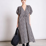 JAN ‘N JUNE - DANS Maxikleid • Leo Print - ROSA ECK Concept Store