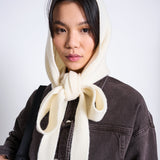 NIRA Kapuzenschal • Offwhite