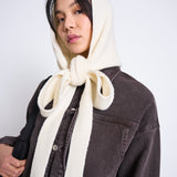 NIRA Kapuzenschal • Offwhite