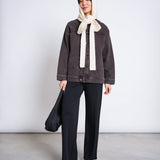 NIRA Kapuzenschal • Offwhite