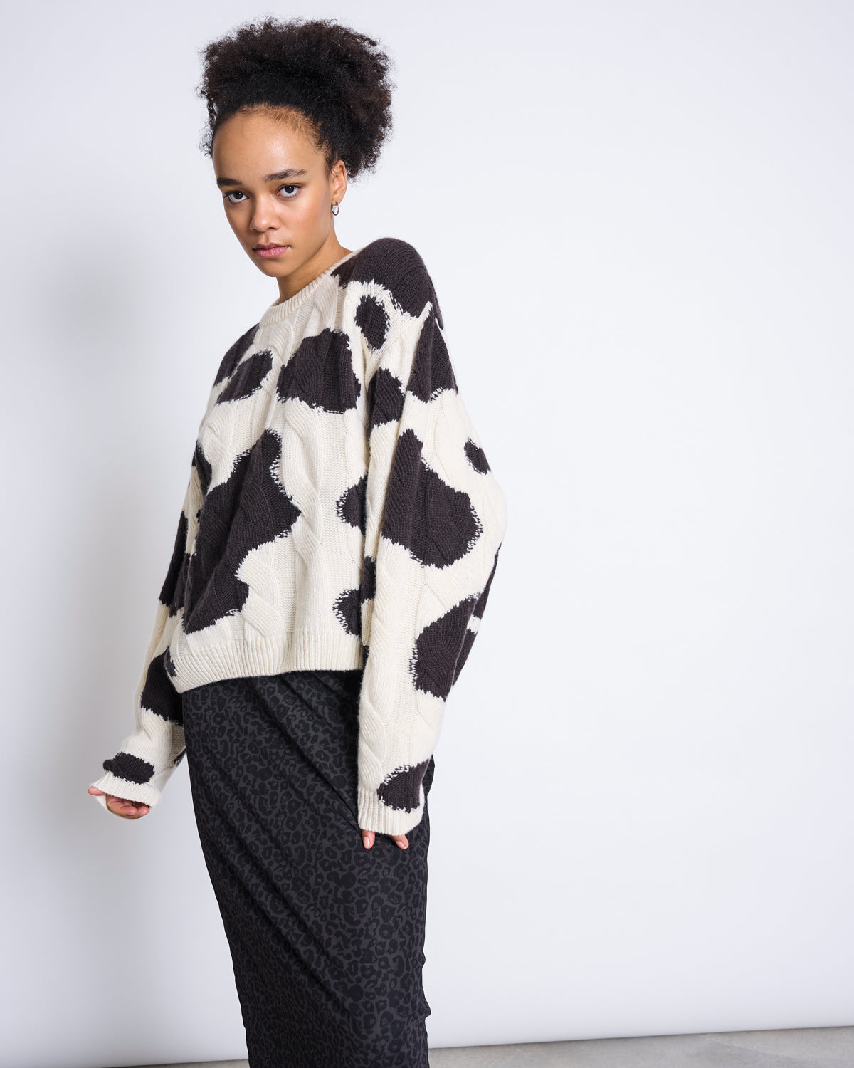 SMUK Maxirock • Dark Leo Print