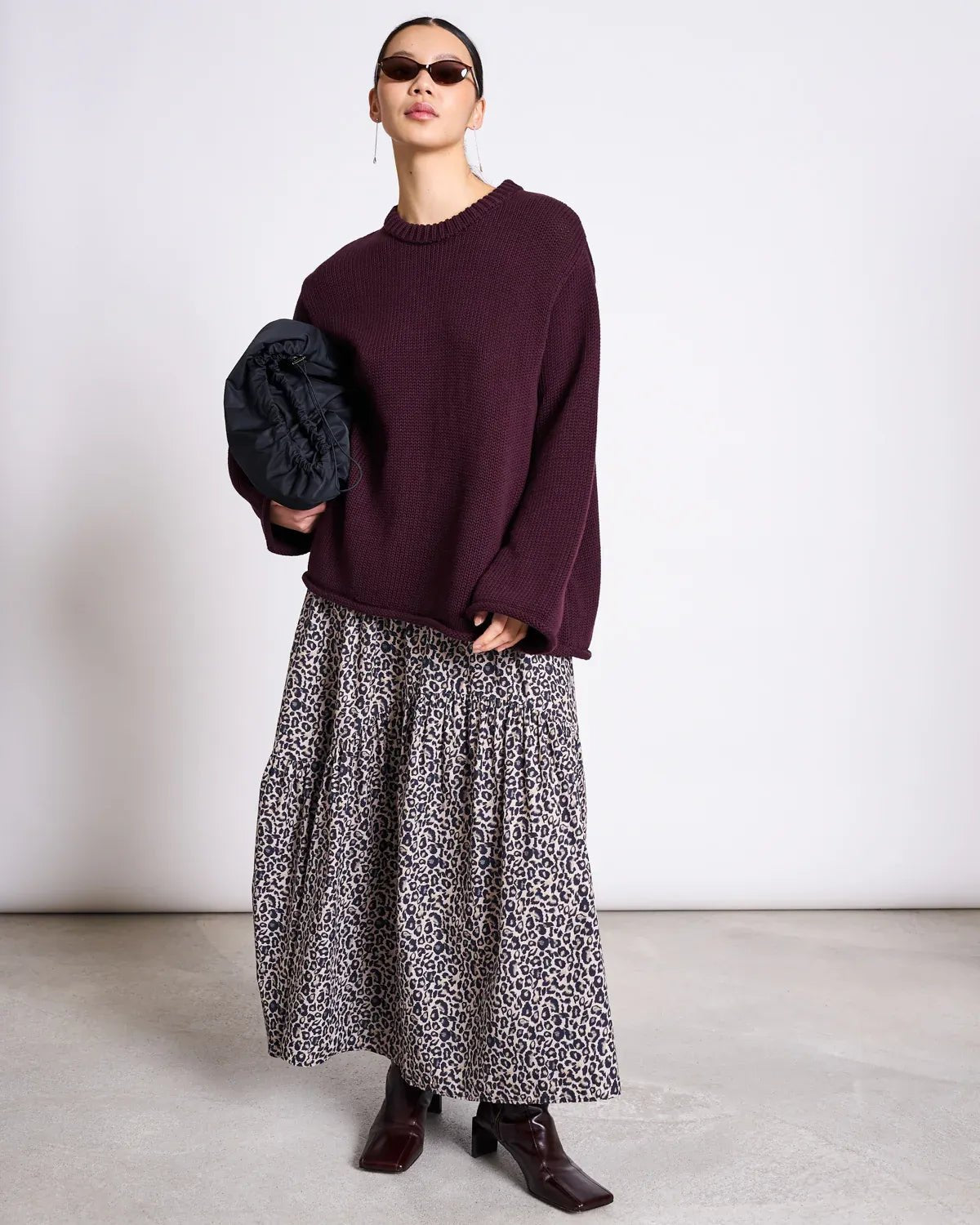 JAN ’N JUNE - SONA Jumper • Cherry Lacquer - Pullover - ROSA ECK