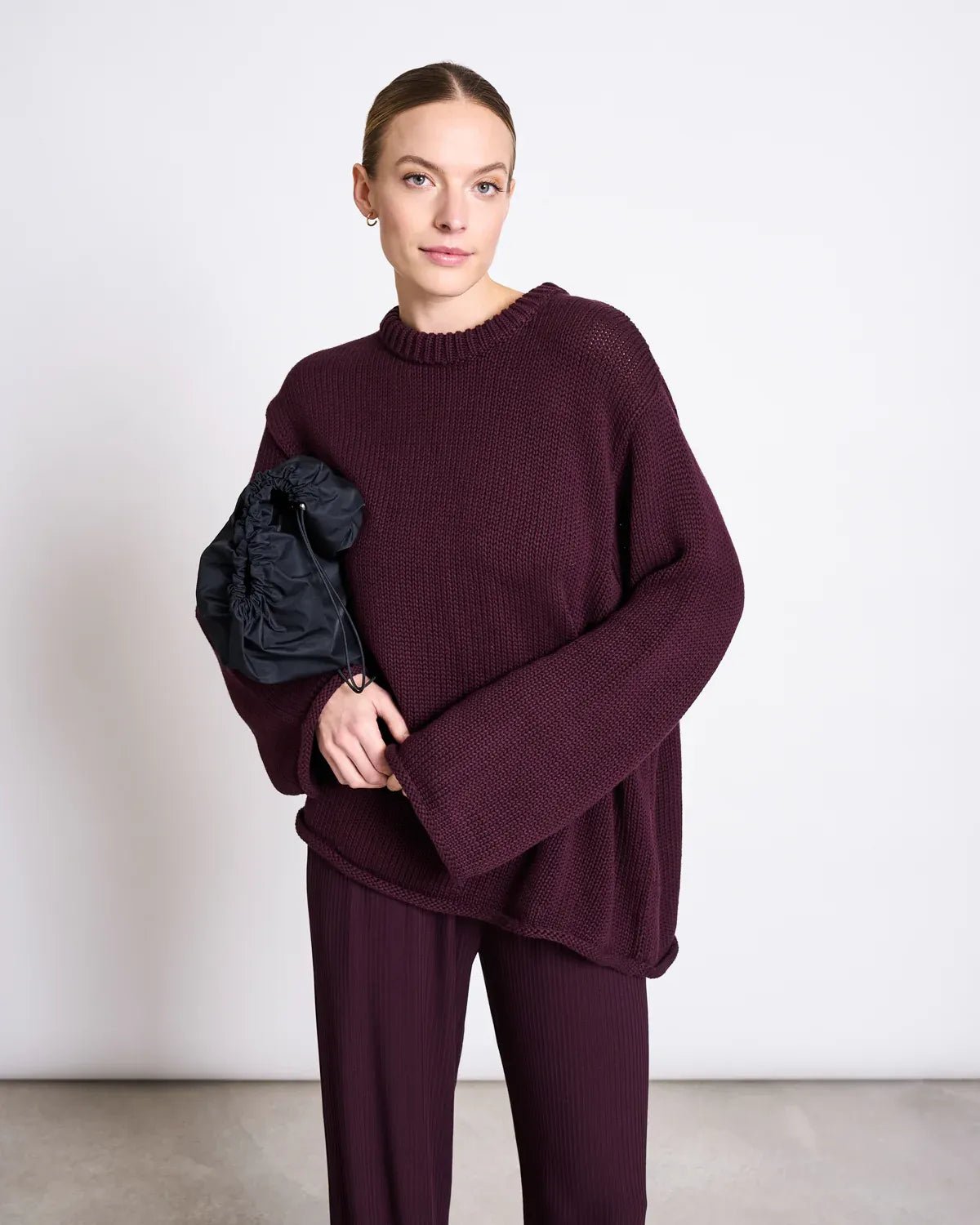 JAN ’N JUNE - SONA Jumper • Cherry Lacquer - Pullover - ROSA ECK