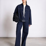 JAN ‘N JUNE - VILME Jeansjacke Relaxed • Dunkelblau - Jacke - ROSA ECK Concept Store