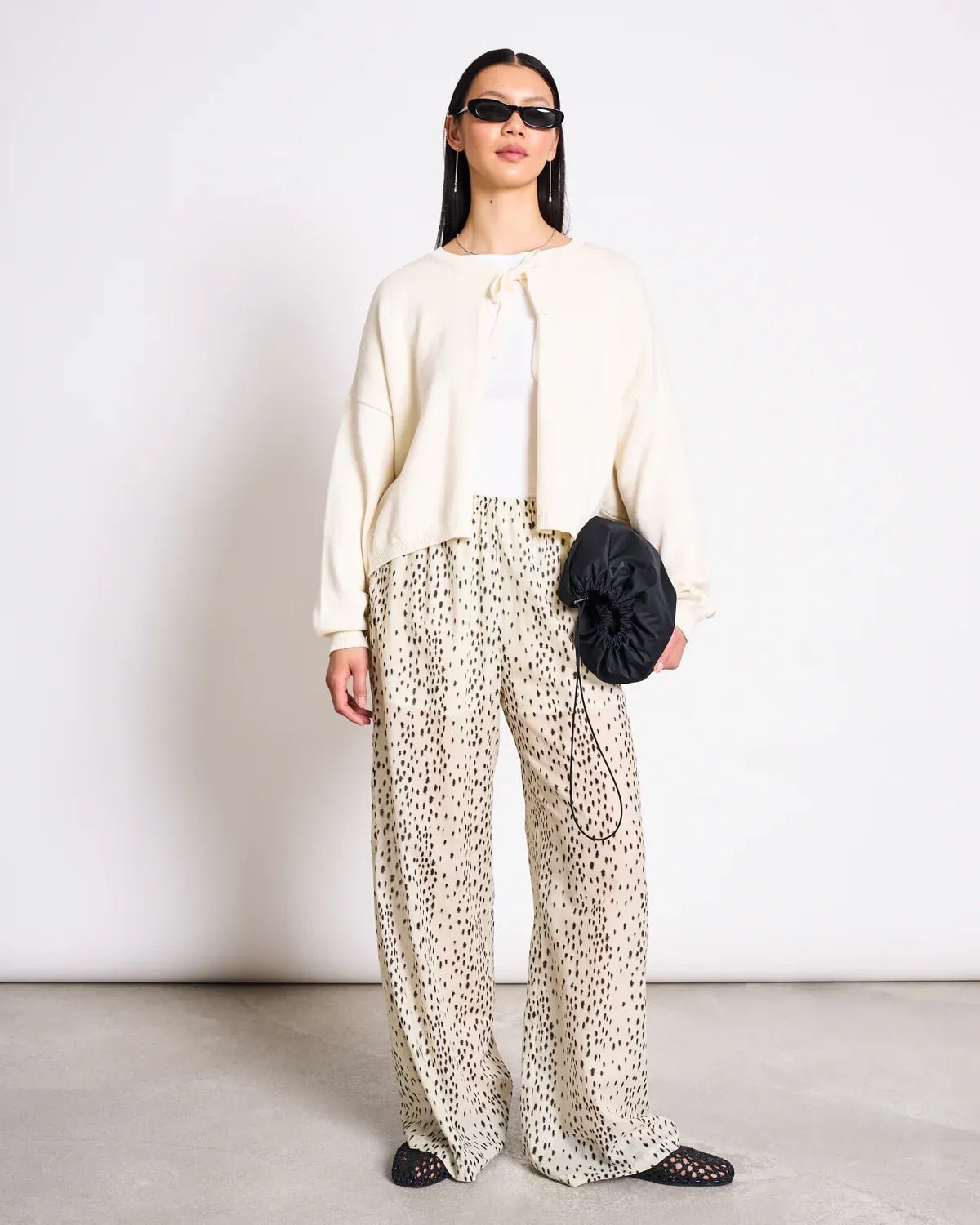 JAN ’N JUNE - ZEA Strickjacke • Offwhite - ROSA ECK