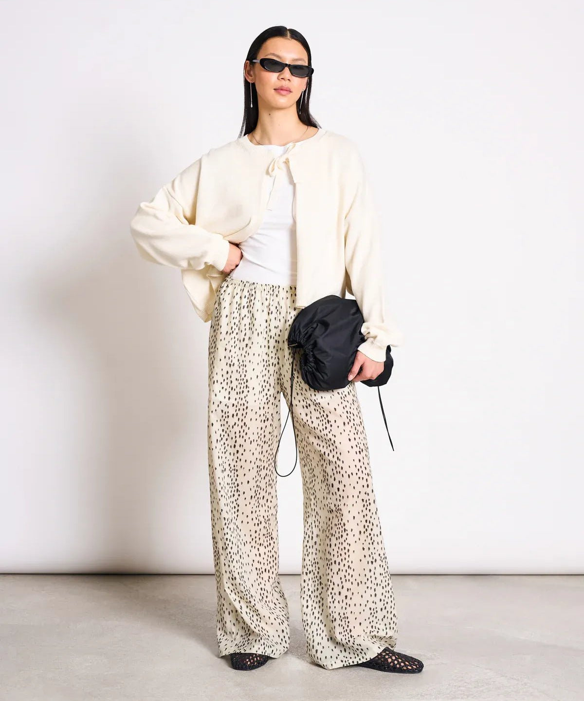 JAN ’N JUNE - ZEA Strickjacke • Offwhite - ROSA ECK