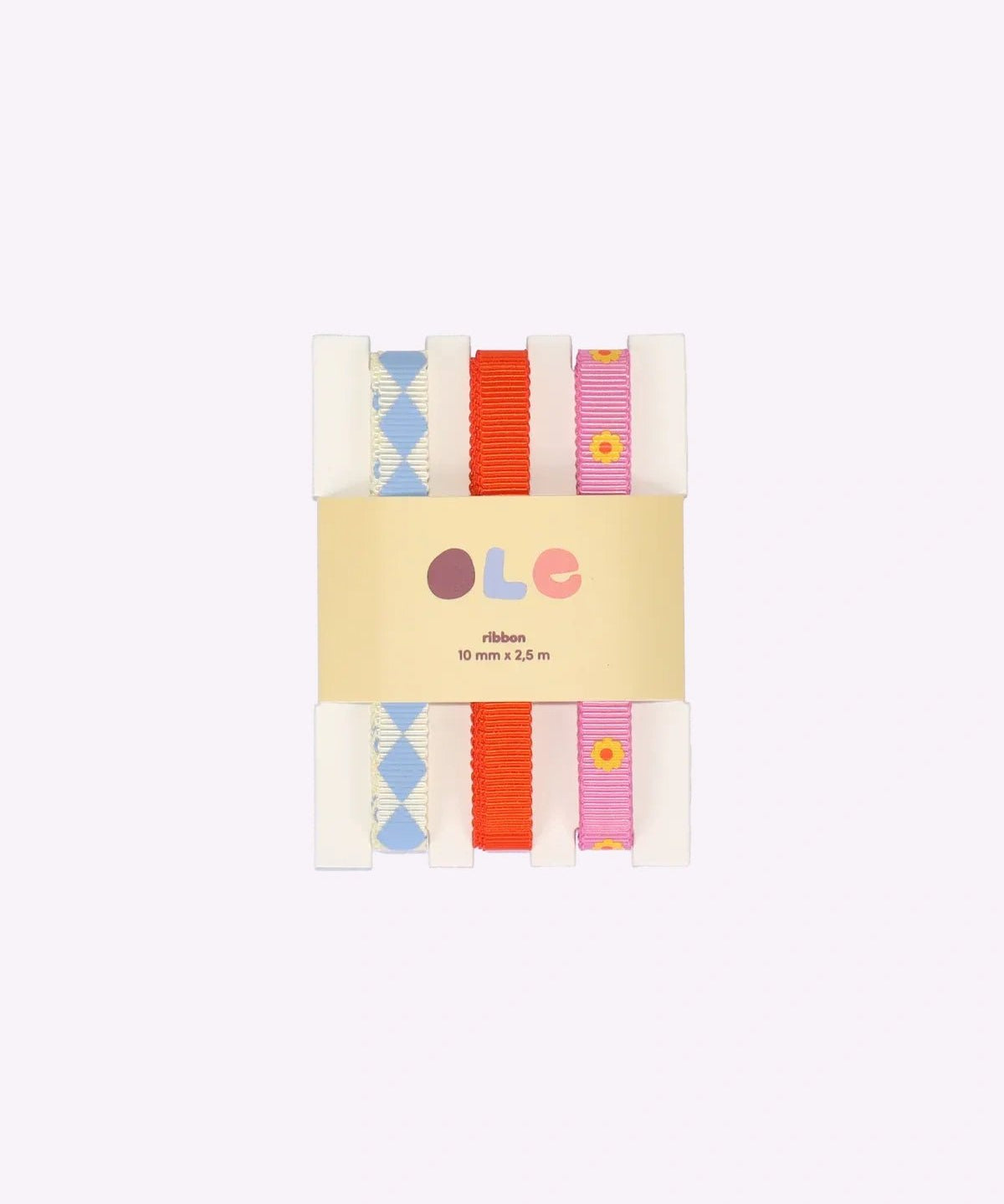 Kado Design - Geschenkband - Set • diamond · plain · flower - Geschenkverpackung - ROSA ECK