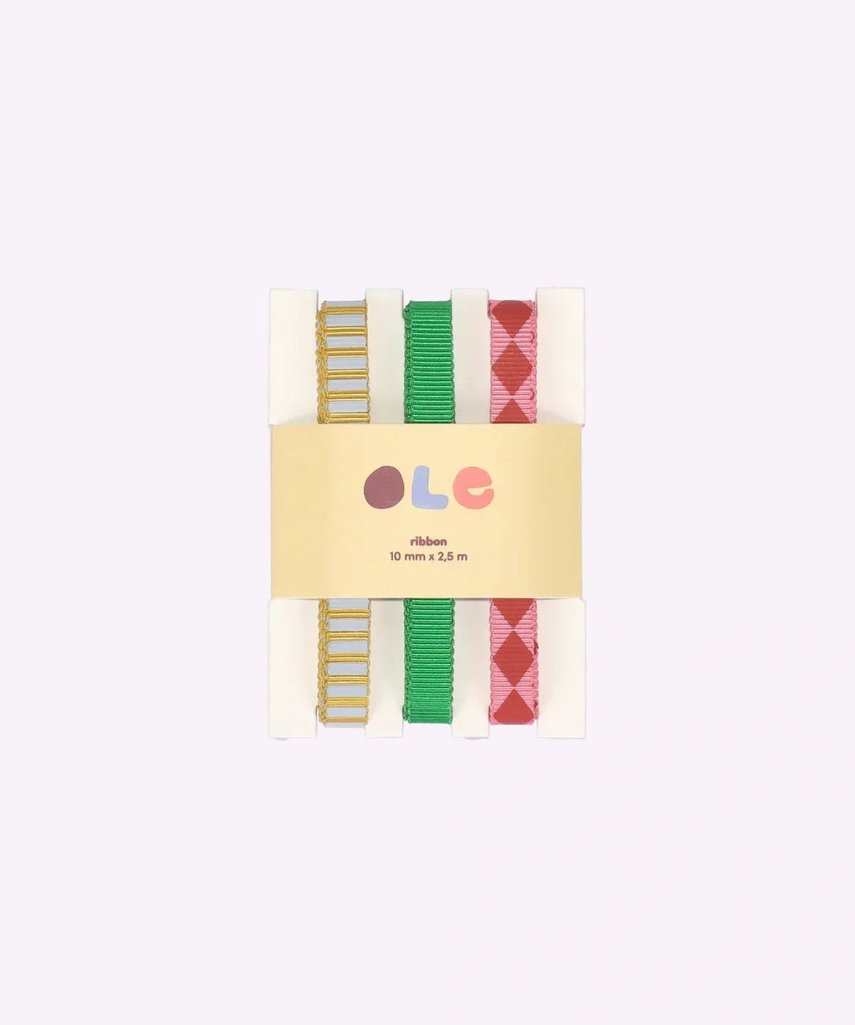 Kado Design - Geschenkband - Set • stripe · plain · diamond - Geschenkverpackung - ROSA ECK
