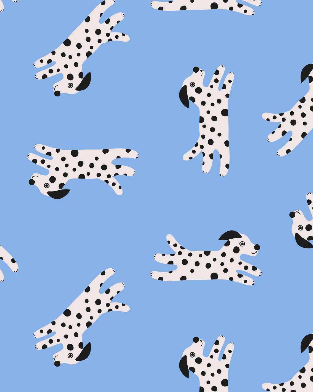 Kado Design - Geschenktüte mit Boden • Hunde (Charlotte Janvier) - ROSA ECK