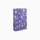 Kado Design - Geschenktüte mit Boden • Sonne, Mond & Sterne - Geschenkverpackung - ROSA ECK
