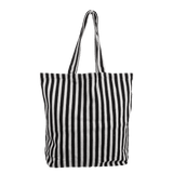 Kado Design - Gestreifte Tragetasche | black - ROSA ECK Concept Store