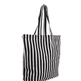 Kado Design - Gestreifte Tragetasche | black - ROSA ECK Concept Store