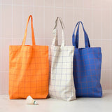 Kado Design - Gestreifte Tragetasche | grid + athletic latte - ROSA ECK Concept Store