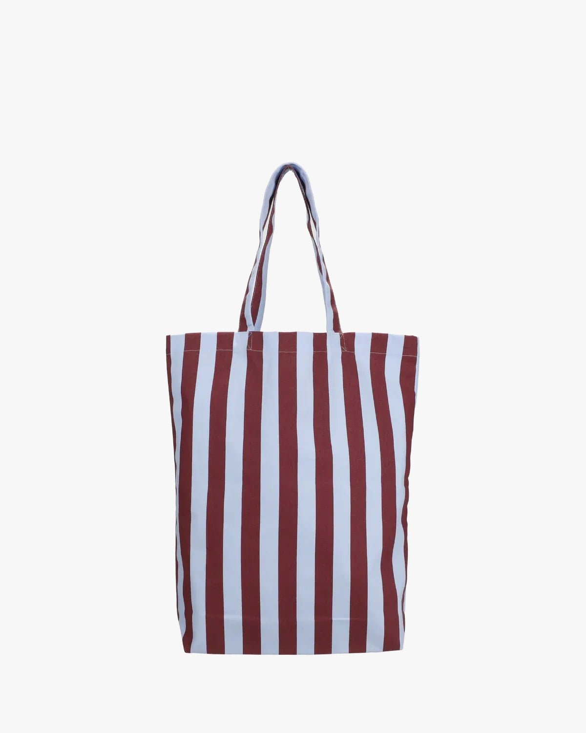 Kado Design - Tragetasche aus Baumwolle • Hellblau + Braun - ROSA ECK