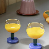 &Klevering - CANTINE Trinkglas • blue - Trinkglas - ROSA ECK Concept Store