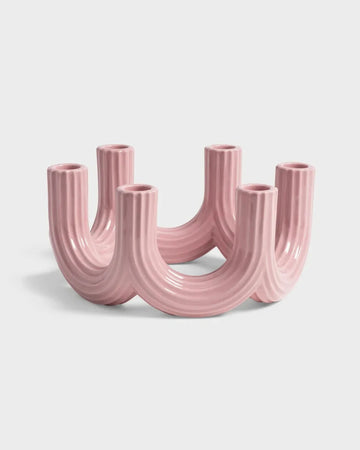 &Klevering - CHURROS Kerzenhalter • Rosa - ROSA ECK