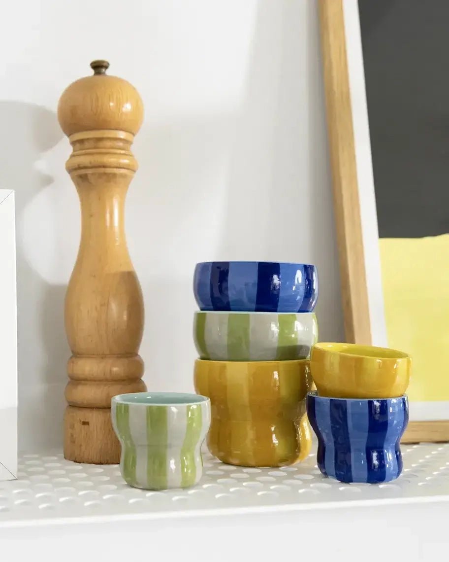 &Klevering - CIRCUS Kleiner Becher (100 ml) | Grün - Kaffee - und Teetasse - ROSA ECK Concept Store
