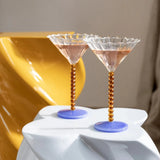&Klevering - Cocktailglas • Bernstein - ROSA ECK