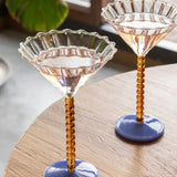 &Klevering - Cocktailglas • Bernstein - ROSA ECK
