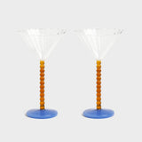 &Klevering - Cocktailglas • Bernstein - ROSA ECK