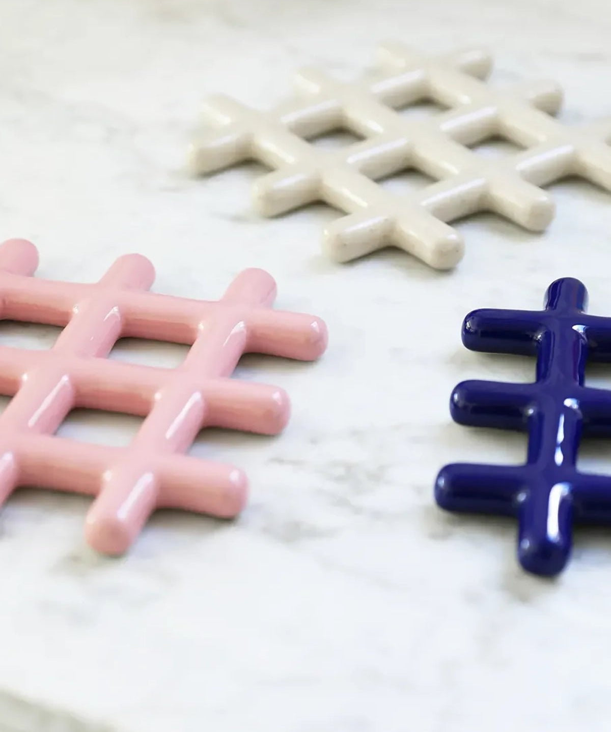 &Klevering - GRID Topfuntersetzer • Rosa - Topfuntersetzer - ROSA ECK Concept Store