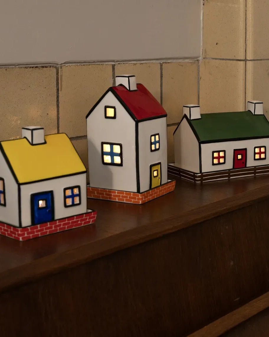 &Klevering - HAINES Teelichthalter Haus • Townhouse - ROSA ECK