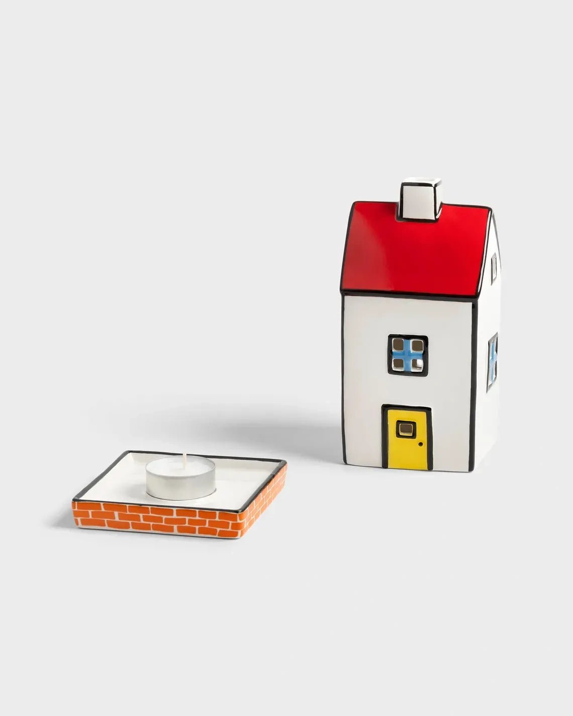 &Klevering - HAINES Teelichthalter Haus • Townhouse - ROSA ECK