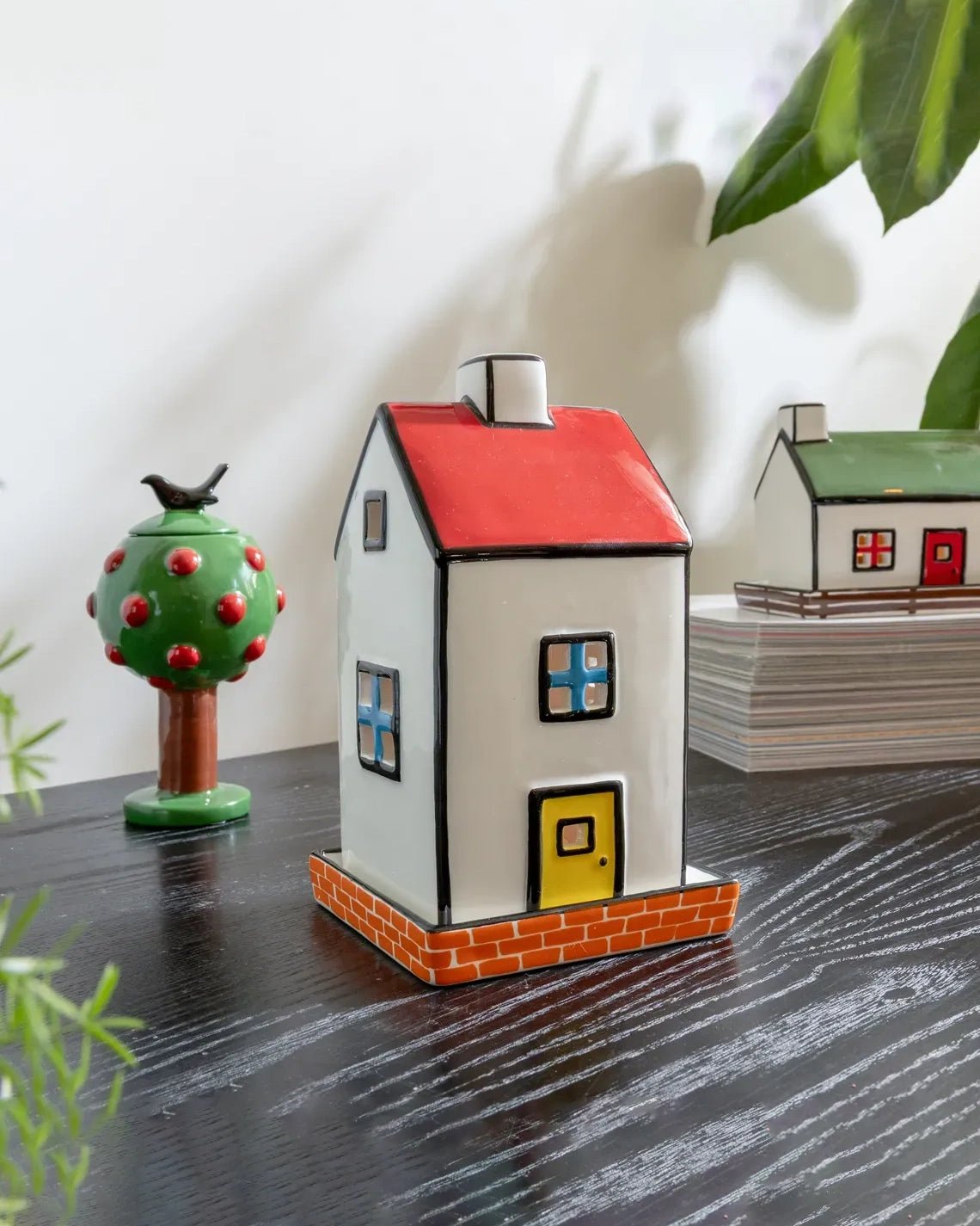 &Klevering - HAINES Teelichthalter Haus • Townhouse - ROSA ECK