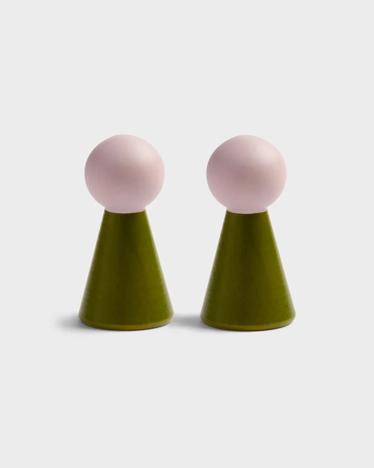 &Klevering - HALMA Wandhaken (2er-Set) • green - ROSA ECK