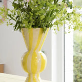 &Klevering - RHOMBIC Vase • Gelb - ROSA ECK