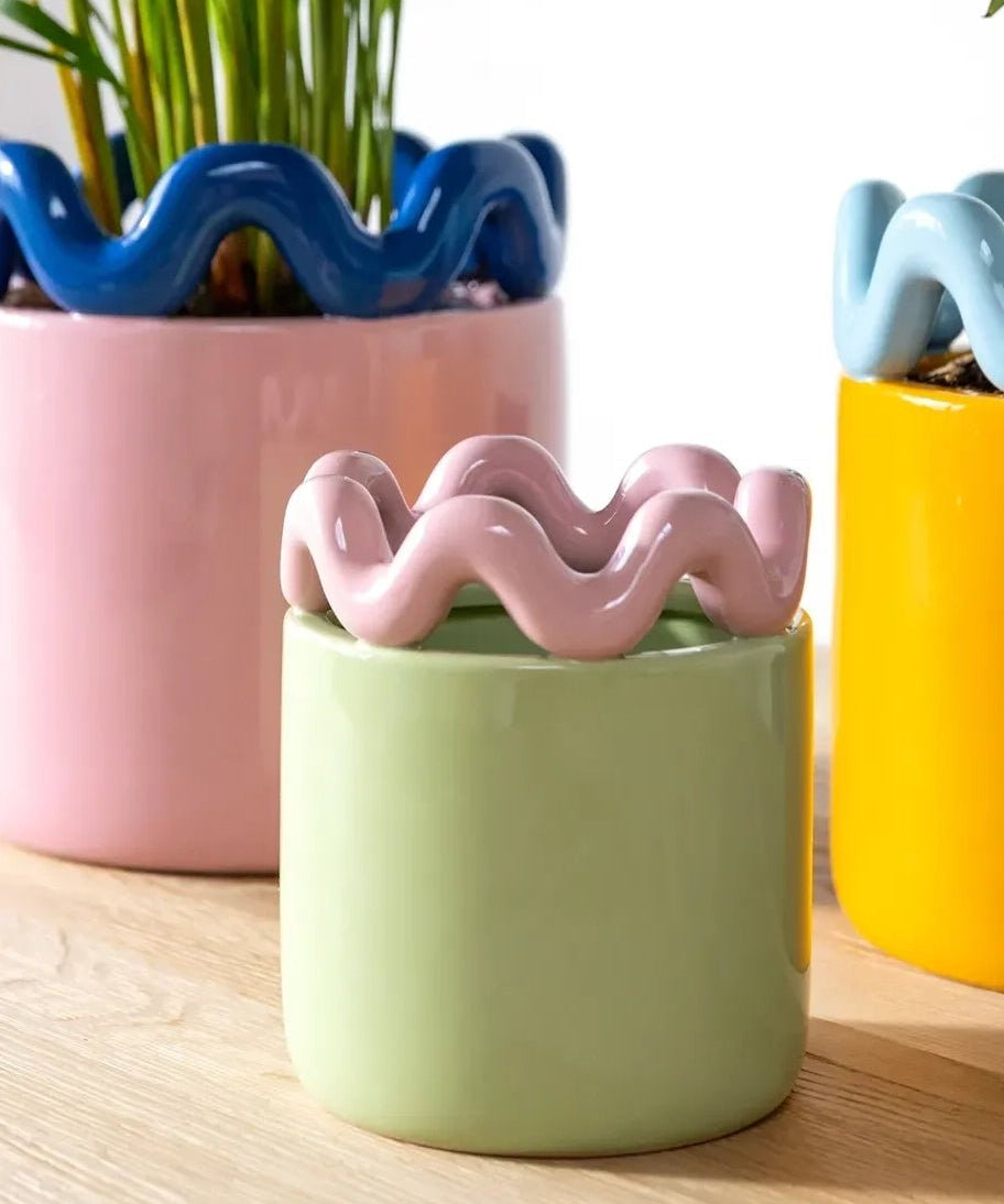 &Klevering - SWAY Blumentopf | Grün - Blumentopf - ROSA ECK Concept Store