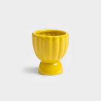 &Klevering - TUBE Eierbecher | Gelb - Eierbecher - ROSA ECK Concept Store