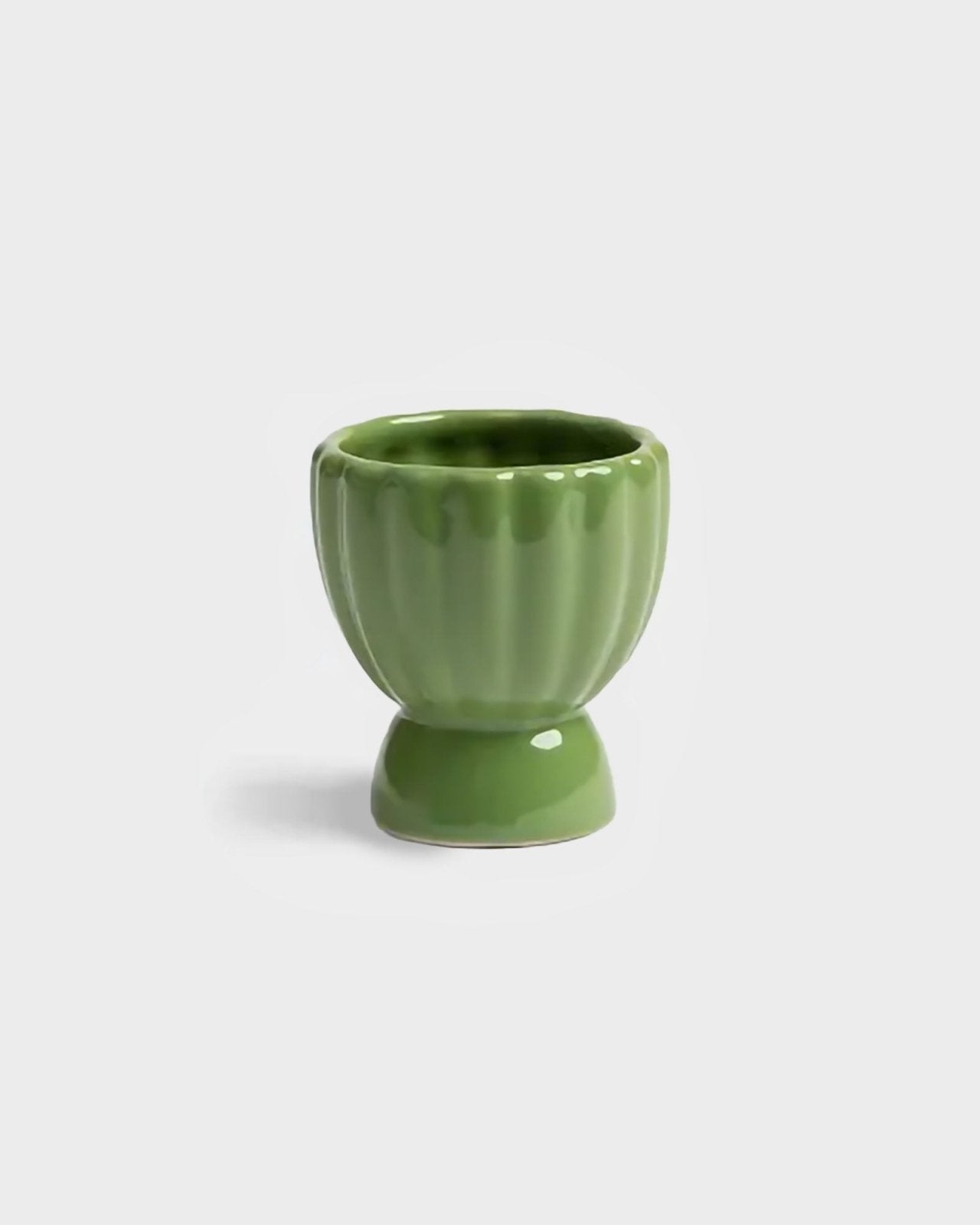 &Klevering - TUBE Eierbecher | Grün - Eierbecher - ROSA ECK Concept Store