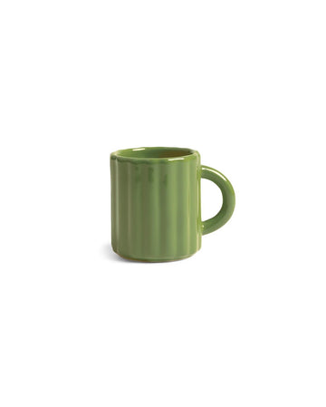 &Klevering - TUBE Espressotasse • Grün - Kaffee - und Teetasse - ROSA ECK