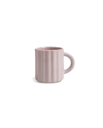&Klevering - TUBE Espressotasse • Rosa - Kaffee - und Teetasse - ROSA ECK