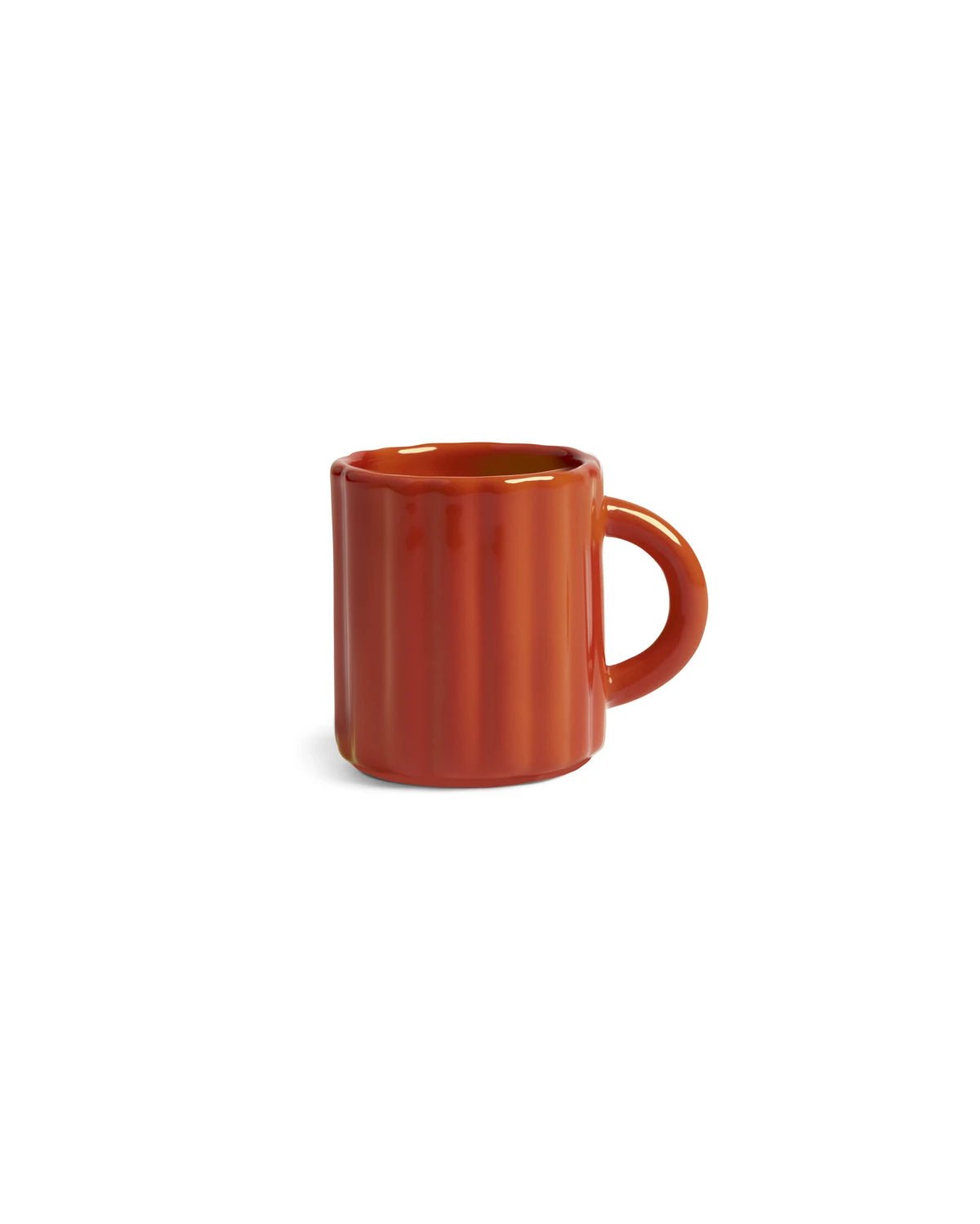 &Klevering - TUBE Espressotasse • Rot - Kaffee - und Teetasse - ROSA ECK