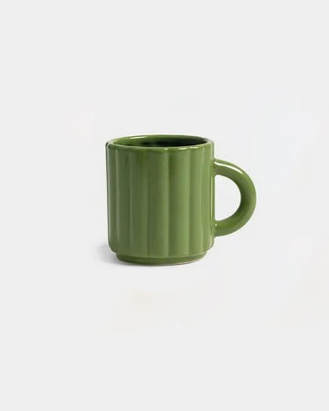 &Klevering - TUBE Tasse | Grün - Kaffee - und Teetasse - ROSA ECK Concept Store