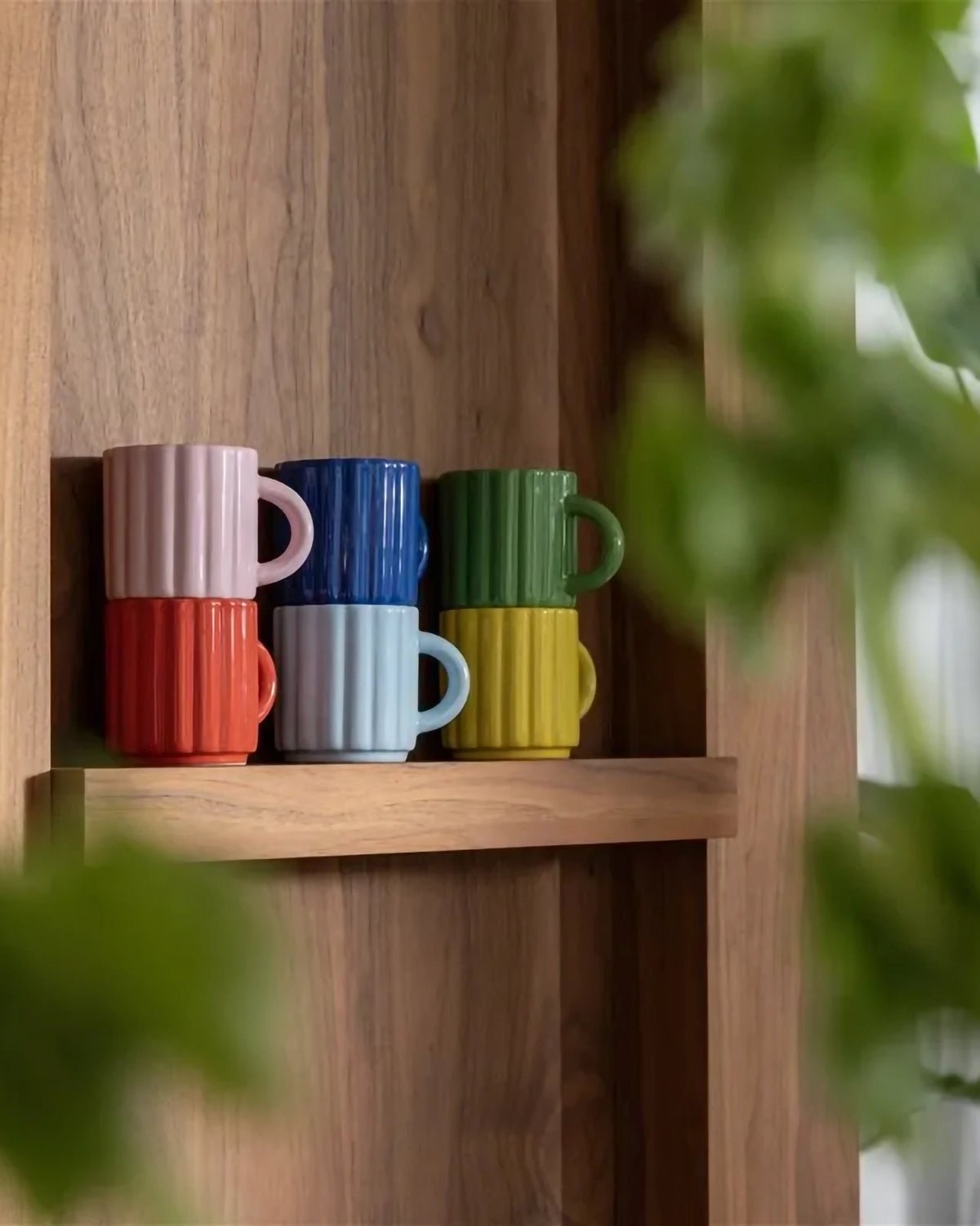 &Klevering - TUBE Tasse | Hellblau - Kaffee - und Teetasse - ROSA ECK Concept Store