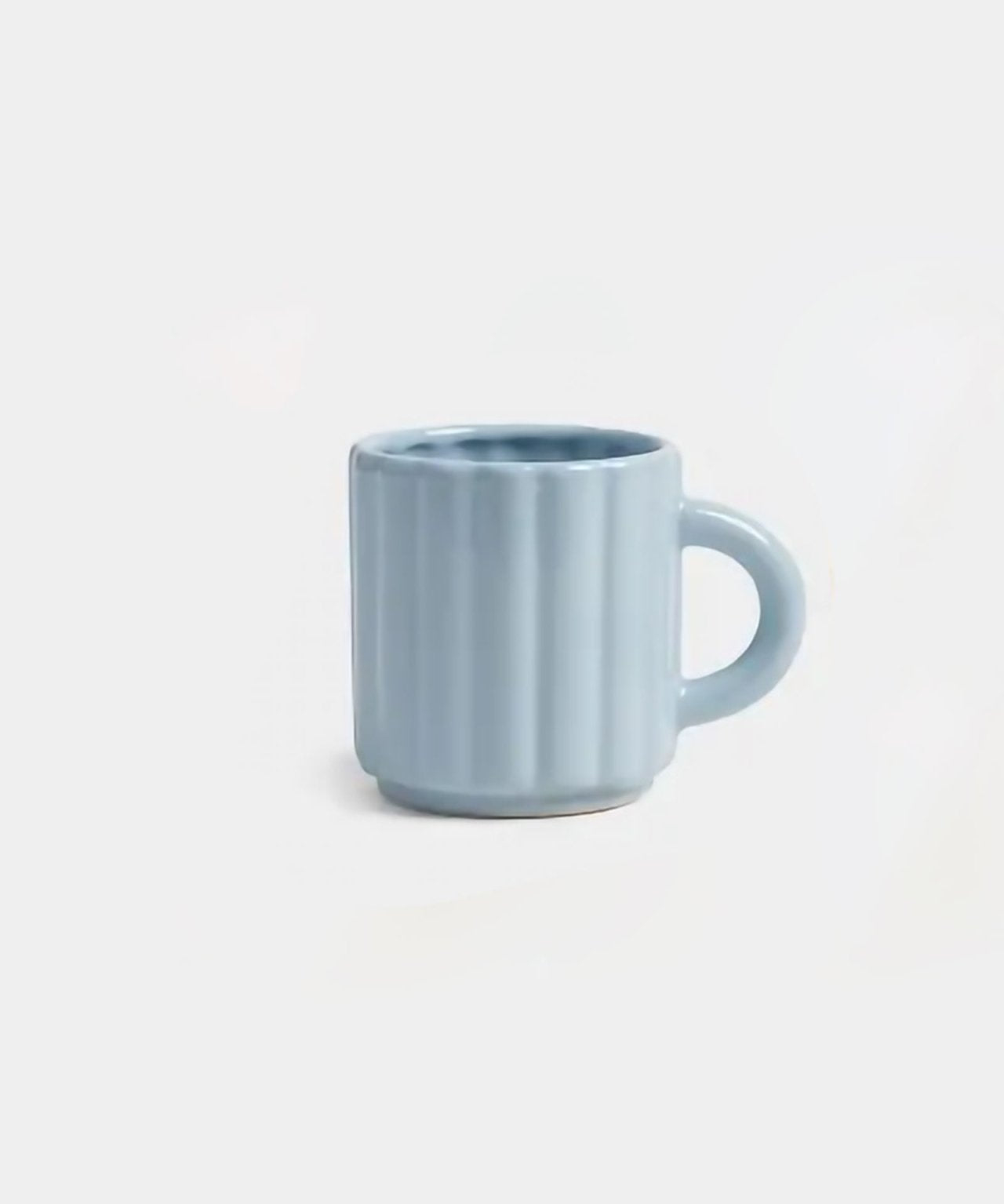 &Klevering - TUBE Tasse | Hellblau - Kaffee - und Teetasse - ROSA ECK Concept Store